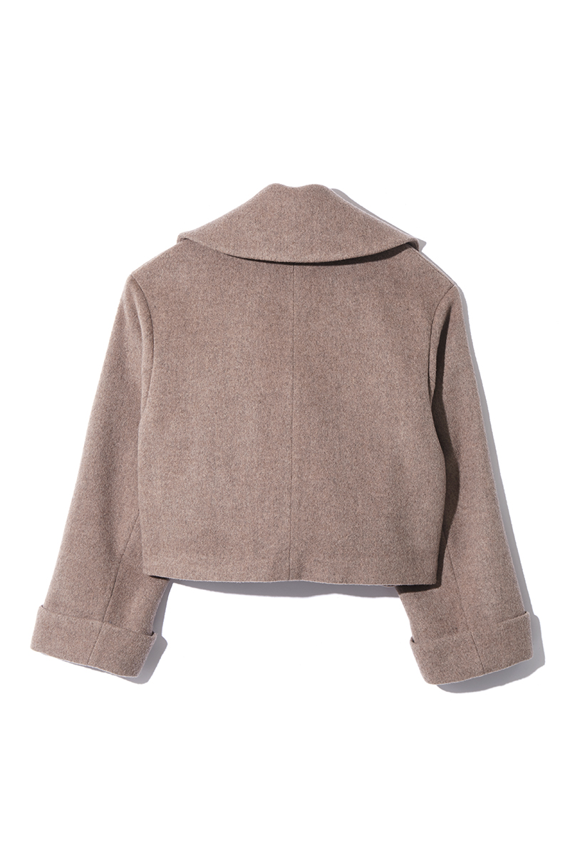 Short Double Coat 詳細画像 Beige 2