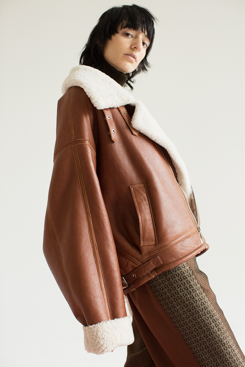 B-3 Mouton Jacket 詳細画像 Brown 2