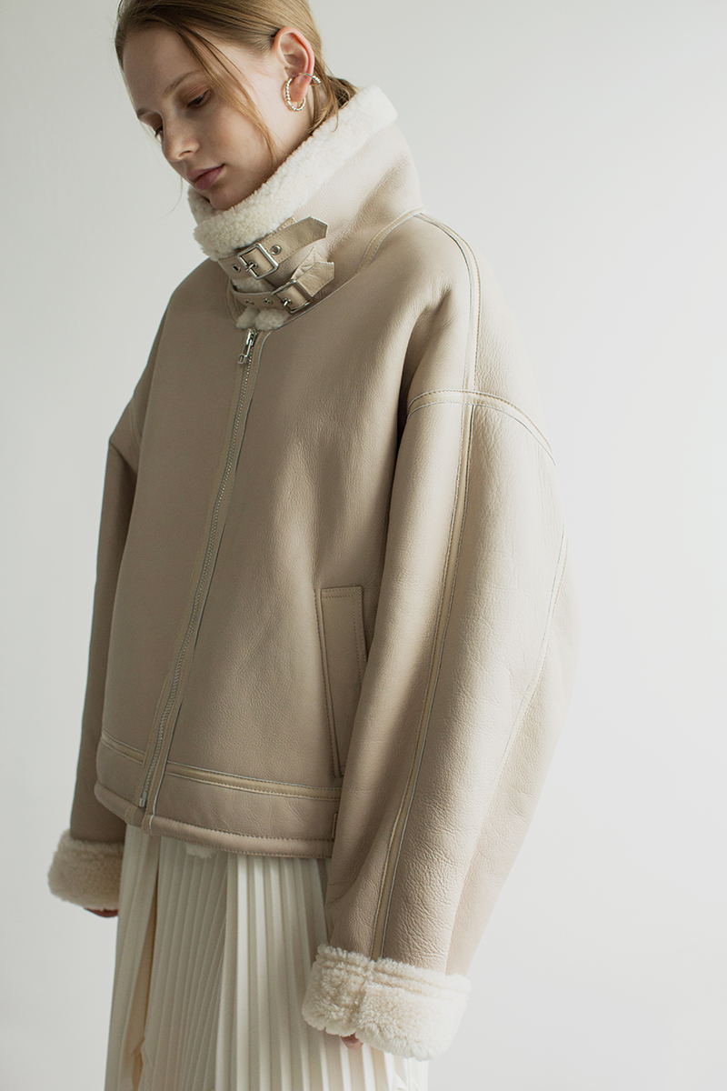 B-3 Mouton Jacket 詳細画像 Beige 1