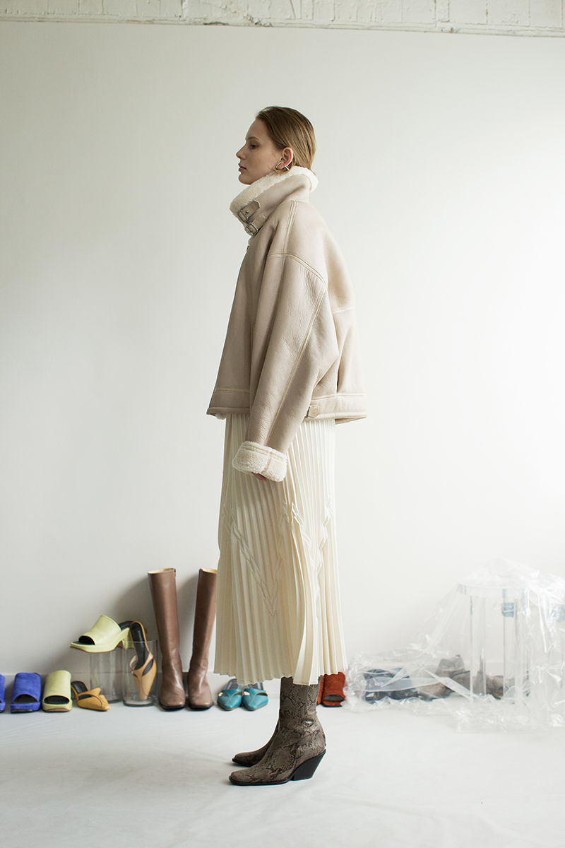 B-3 Mouton Jacket 詳細画像 Beige 2