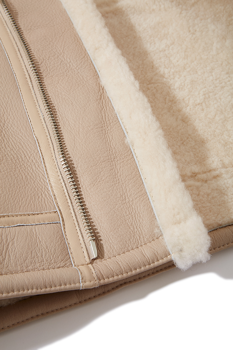 B-3 Mouton Jacket 詳細画像 Beige 4