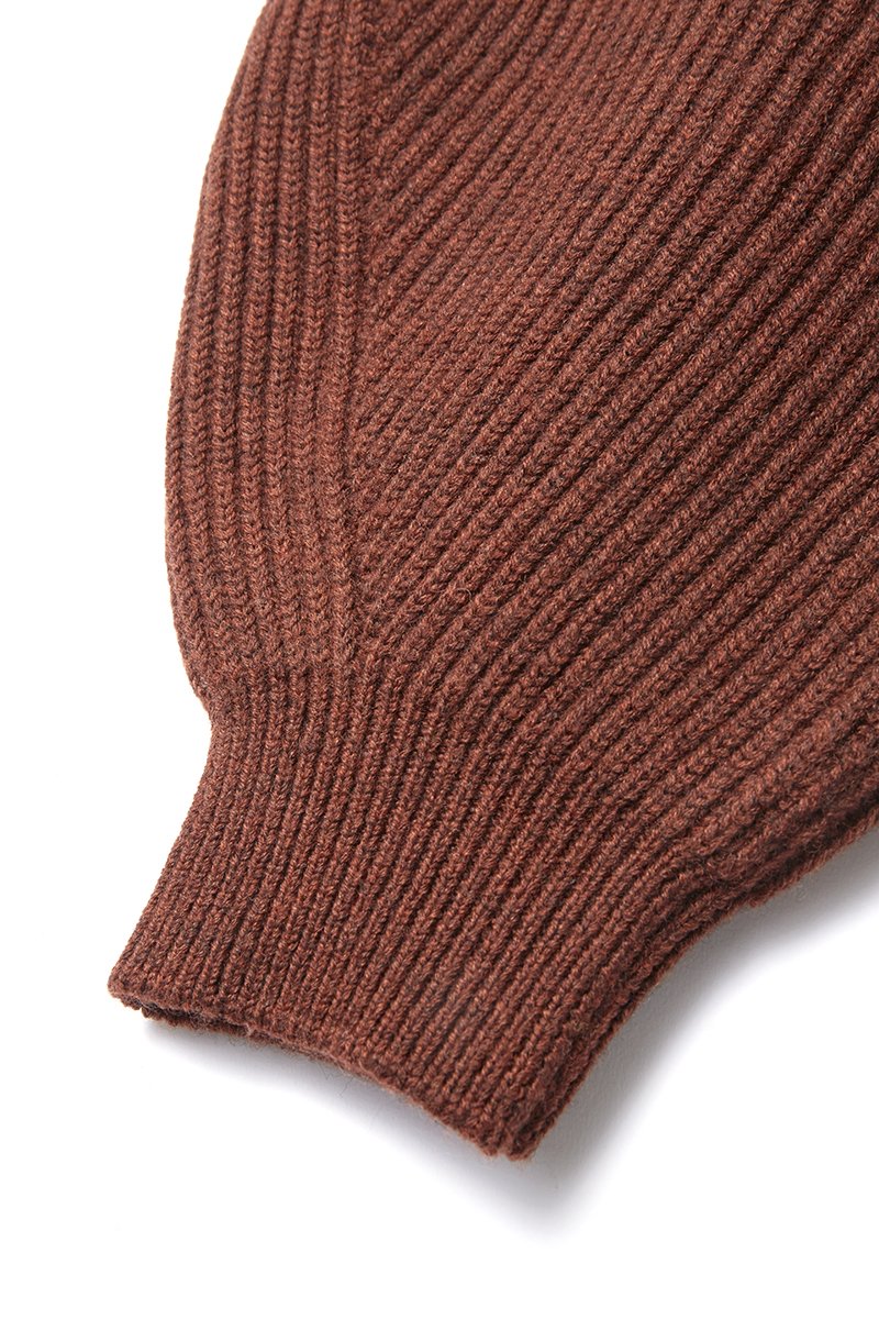 Twist Knit 詳細画像 Brown 3