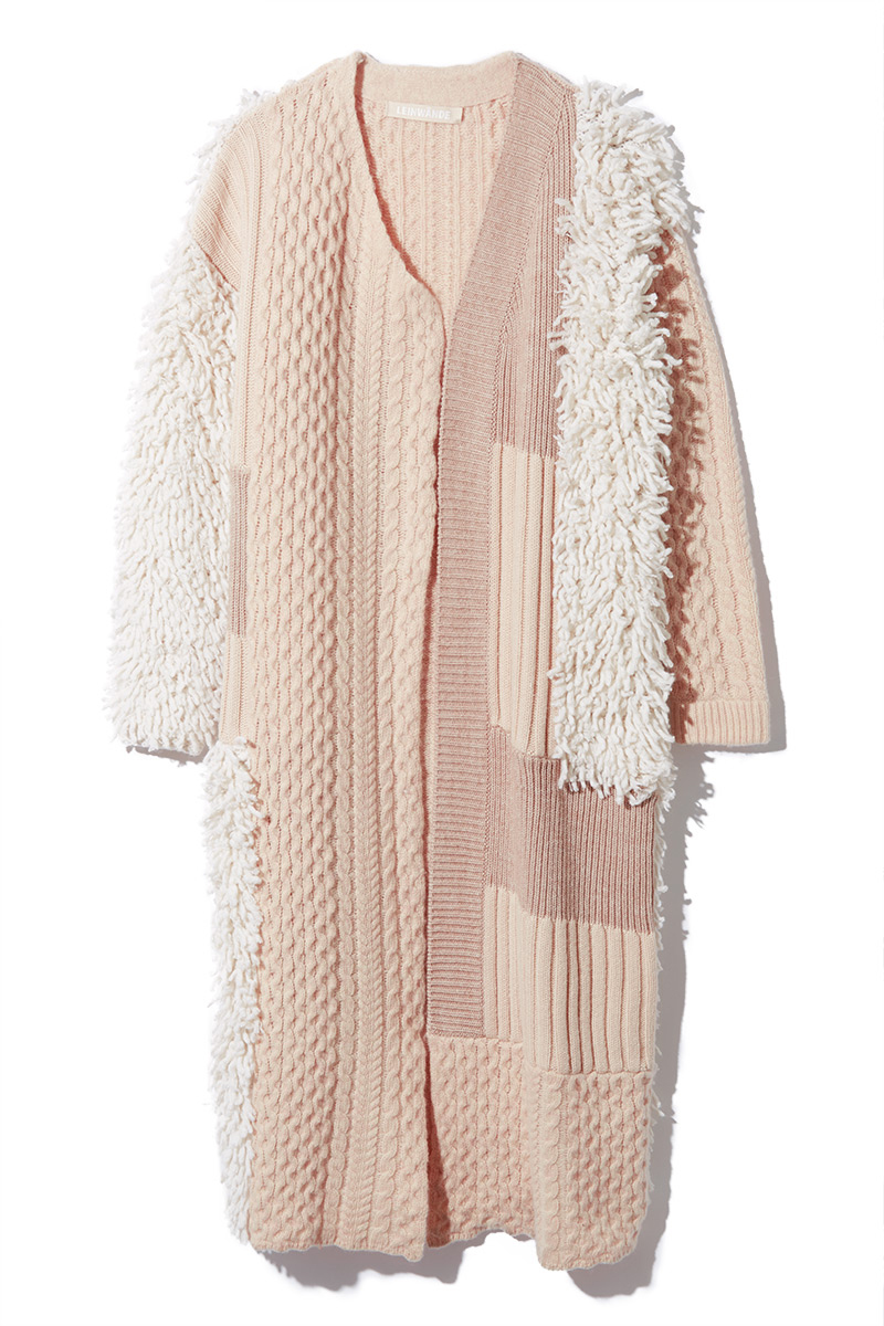 Loop Knitted Coat