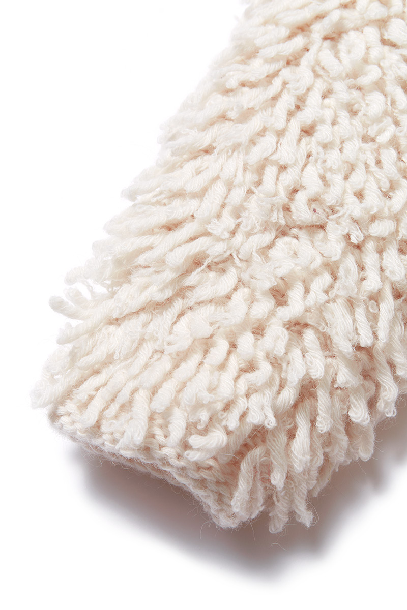 Loop Knitted Coat 詳細画像 White 4