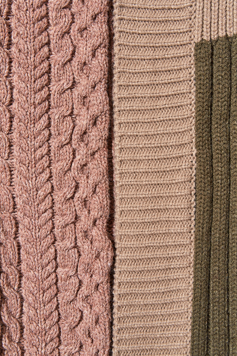 Loop Knitted Coat 詳細画像 Khaki 3