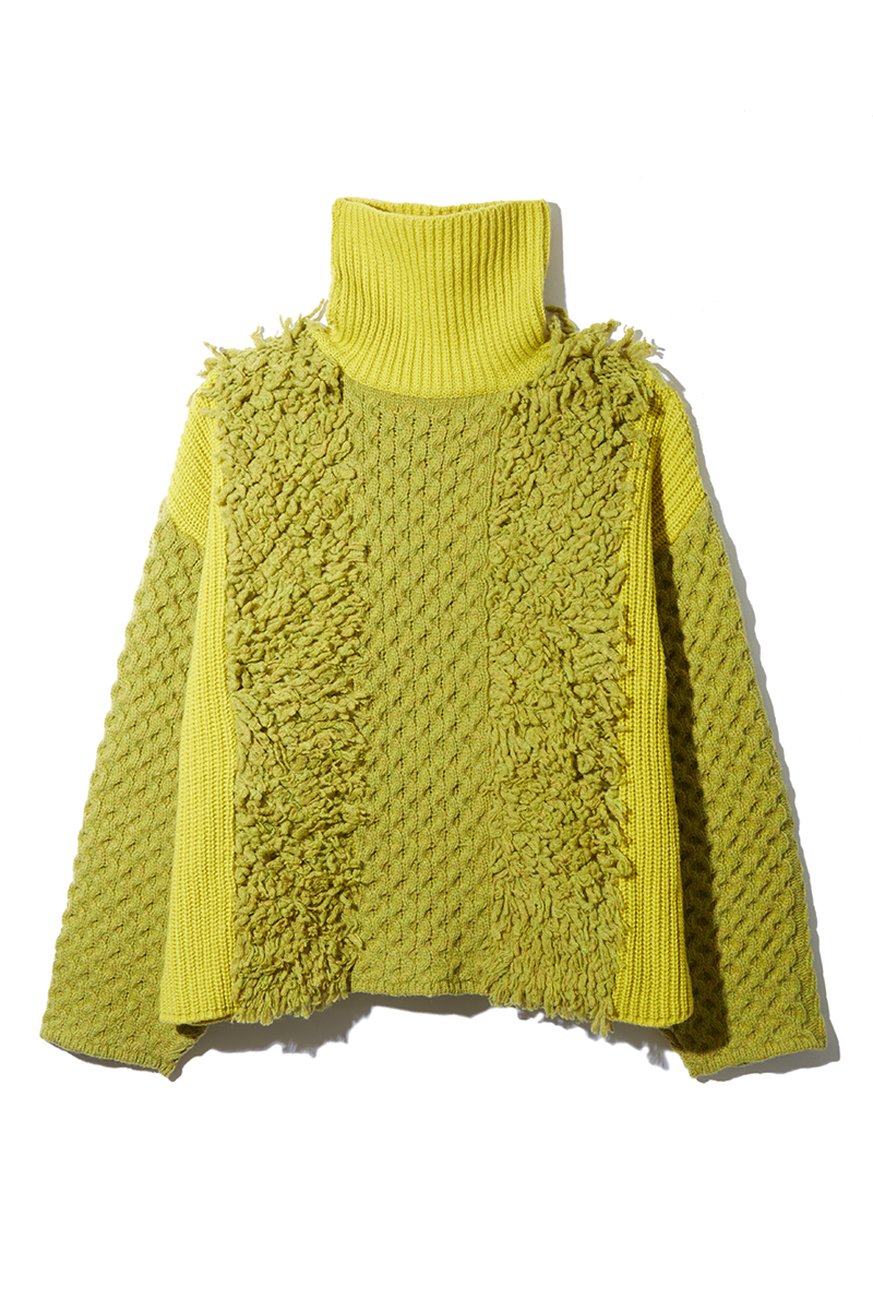 Loop Turtle Knit 詳細画像 Yellow 2