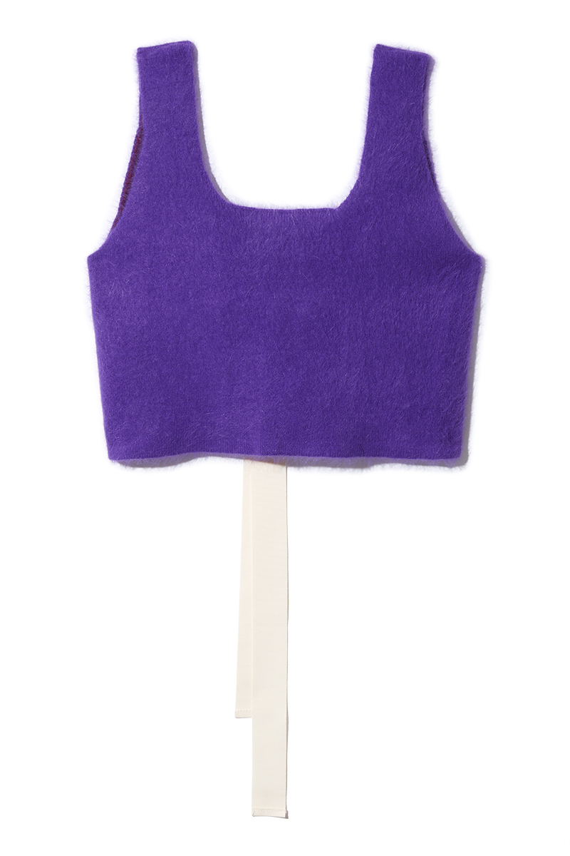 Angola Belted Top 詳細画像 Purple 1