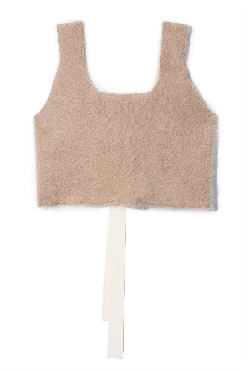 Angola Belted Top 詳細画像 Beige 1