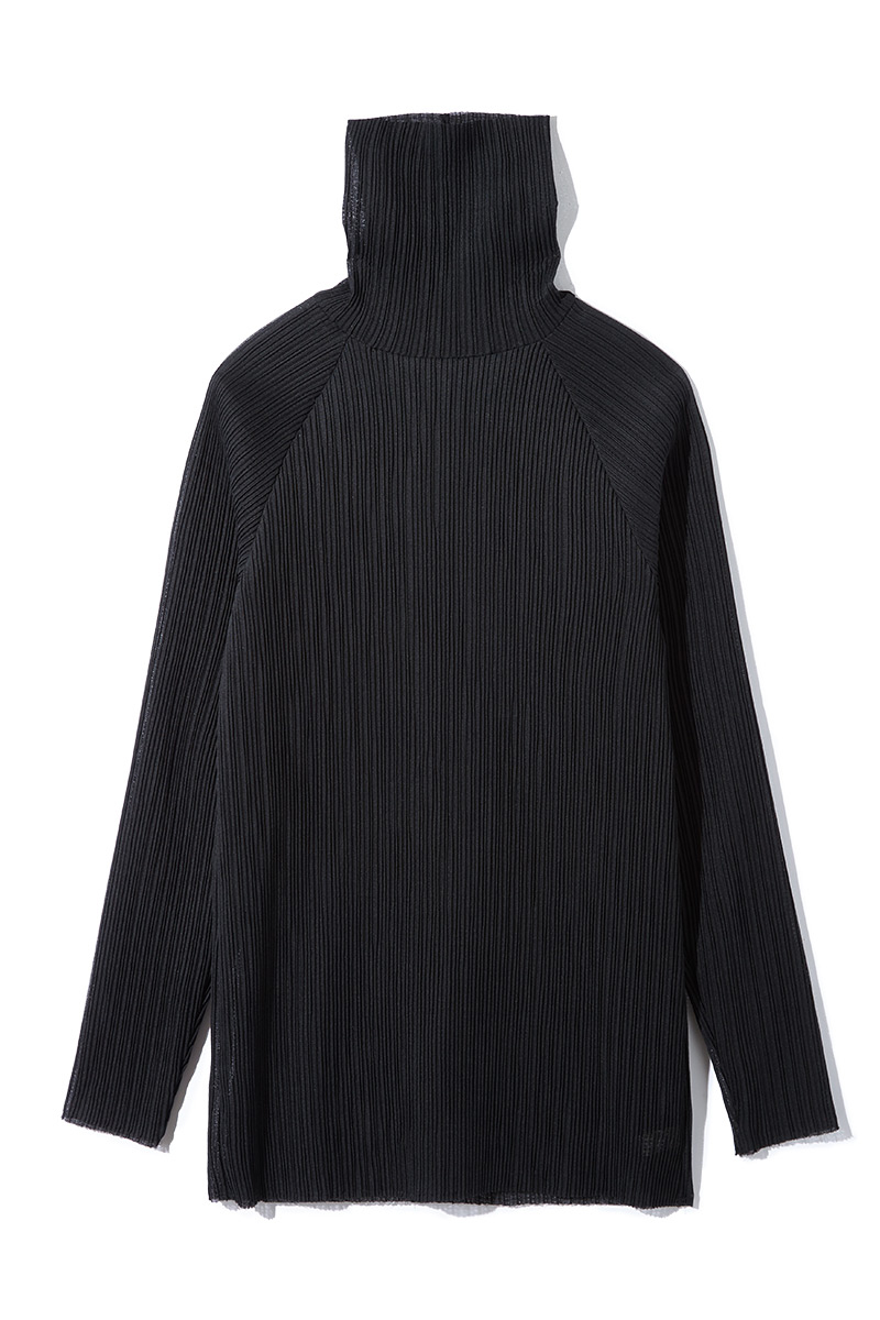 Pleats Jersey Top 詳細画像 Black 1