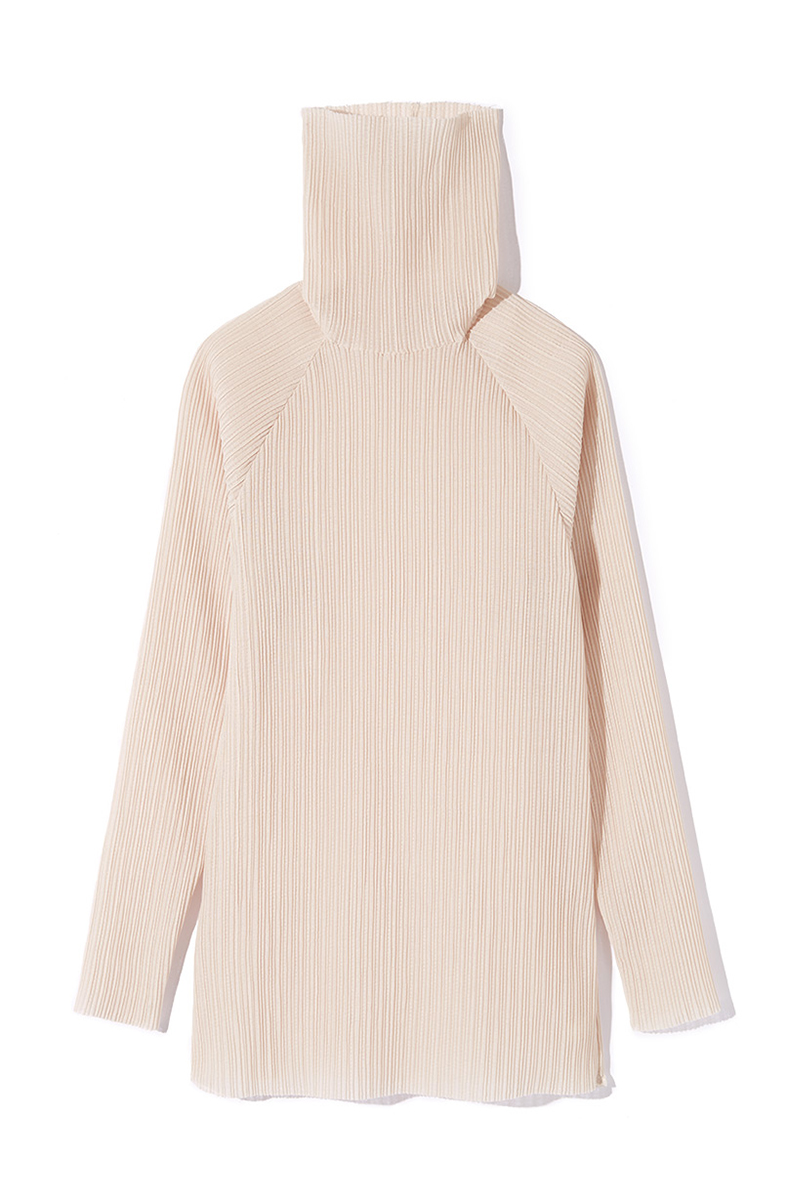Pleats Jersey Top 詳細画像 Beige 1