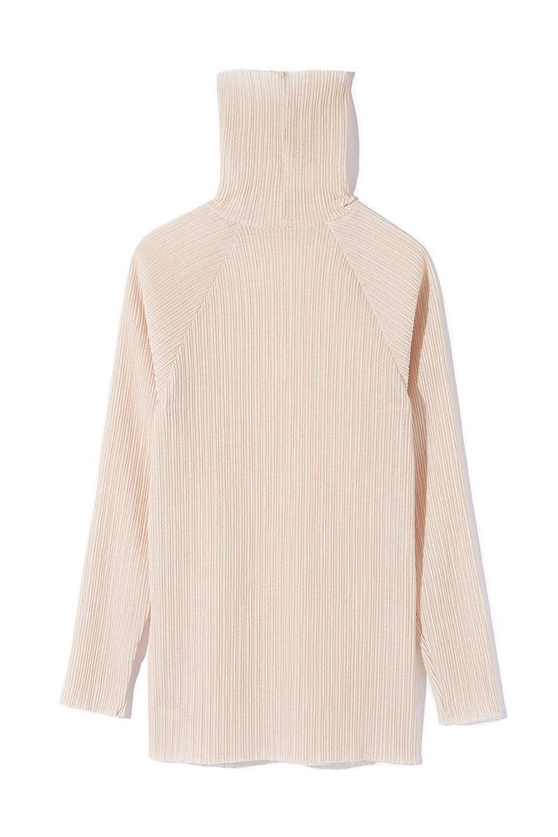 Pleats Jersey Top 詳細画像 Beige 2