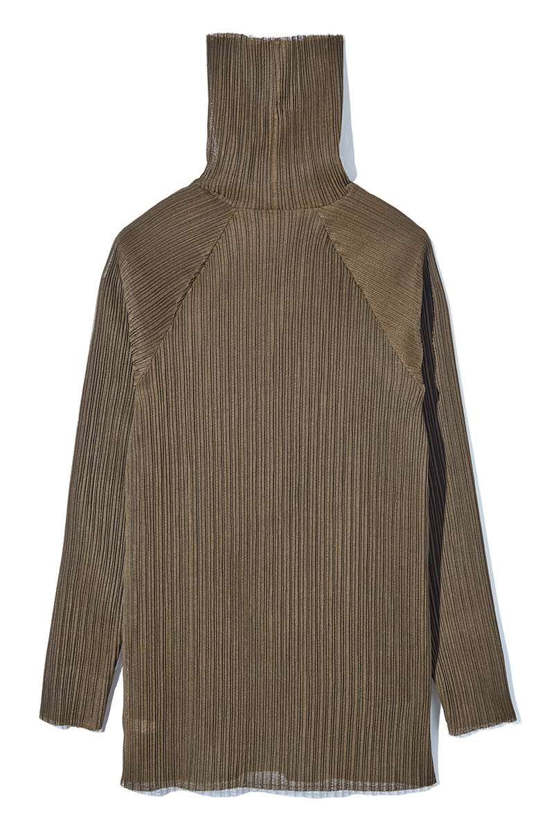Pleats Jersey Top 詳細画像 Khaki 2