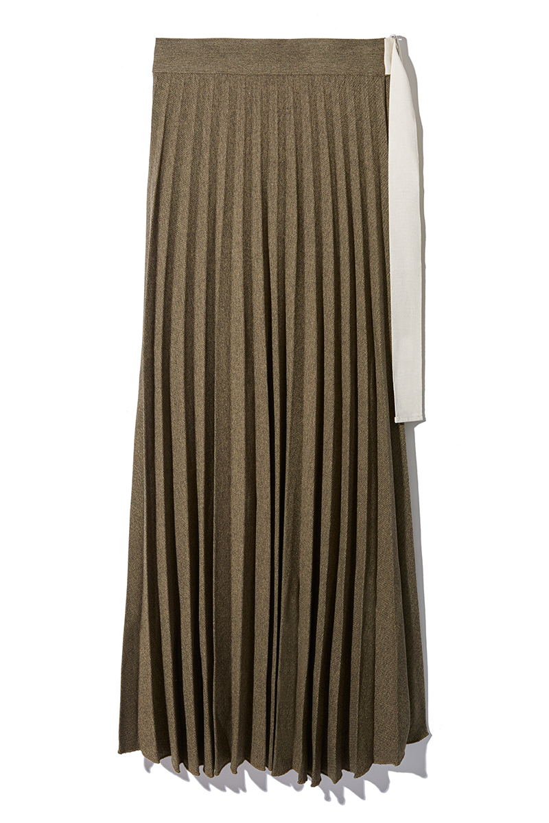Pleats Wrapped Skirt 詳細画像 Mix 2