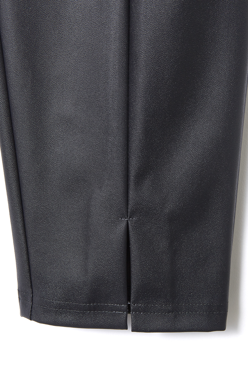 Synthetic Leather Trousers