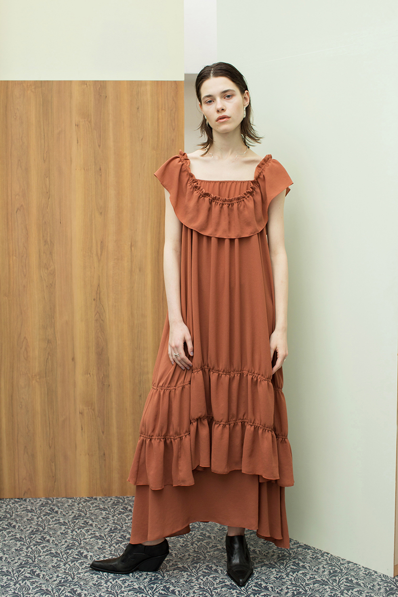 Stock Long Dress 詳細画像 Orange 2