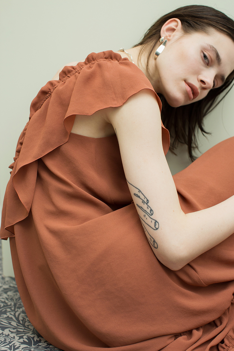 Stock Long Dress 詳細画像 Orange 3