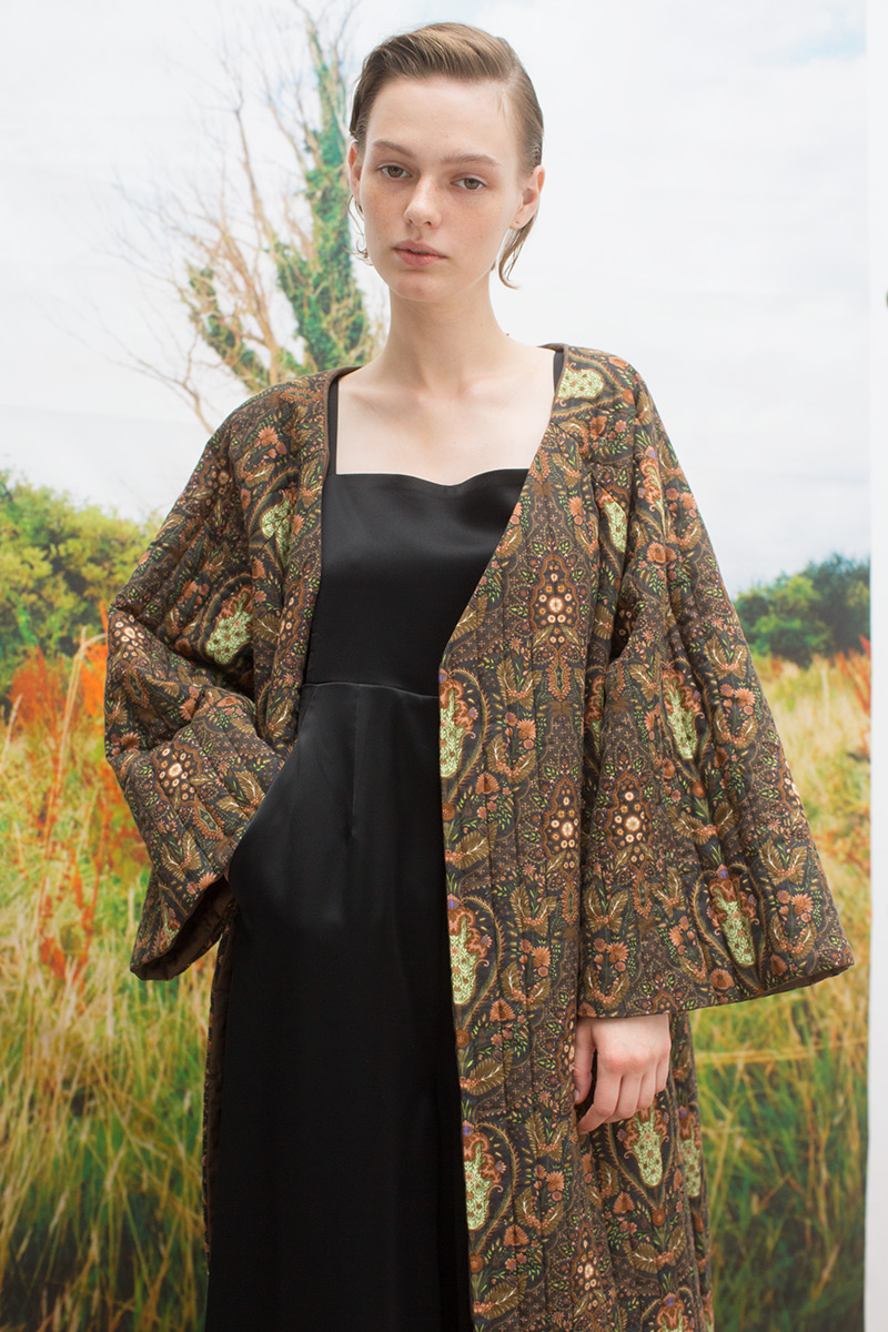 Granma Long Gown 詳細画像 Brown 1