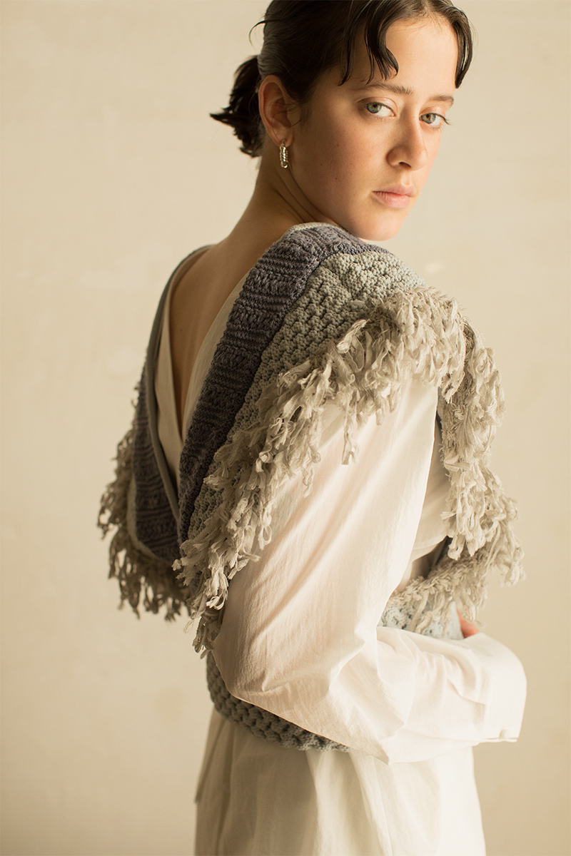 Patchwork Fringe Top