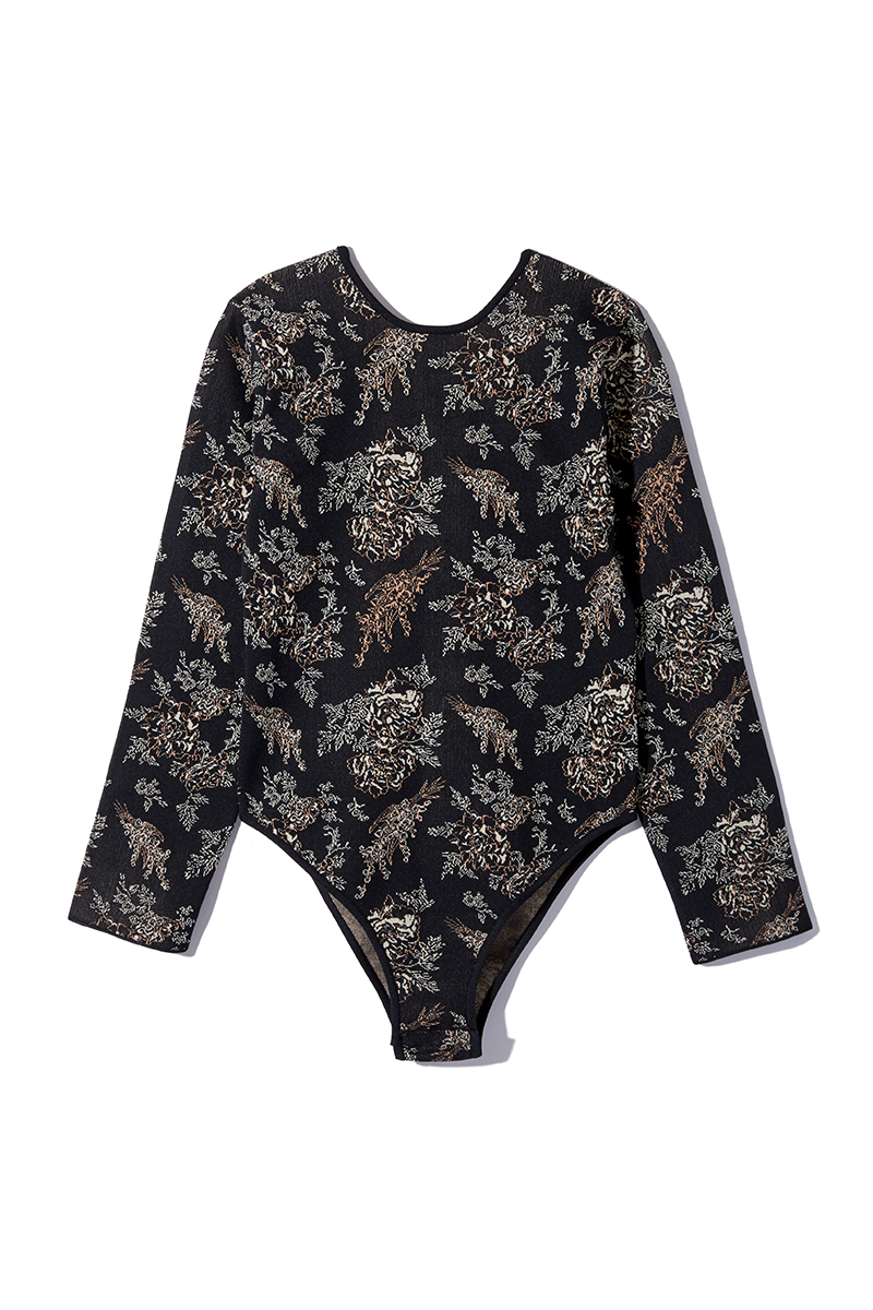 Garden Knitted Body Suits 詳細画像 Black 4