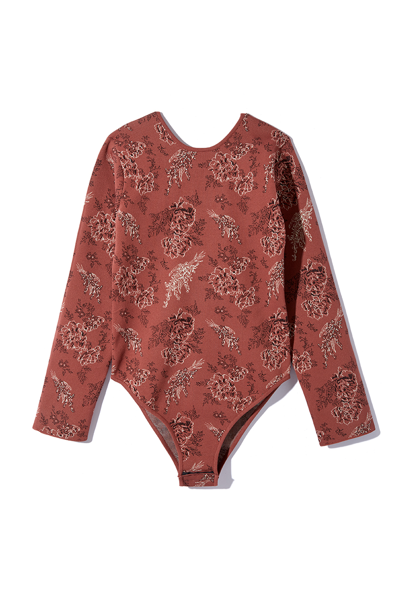 Garden Knitted Body Suits 詳細画像 Red 4