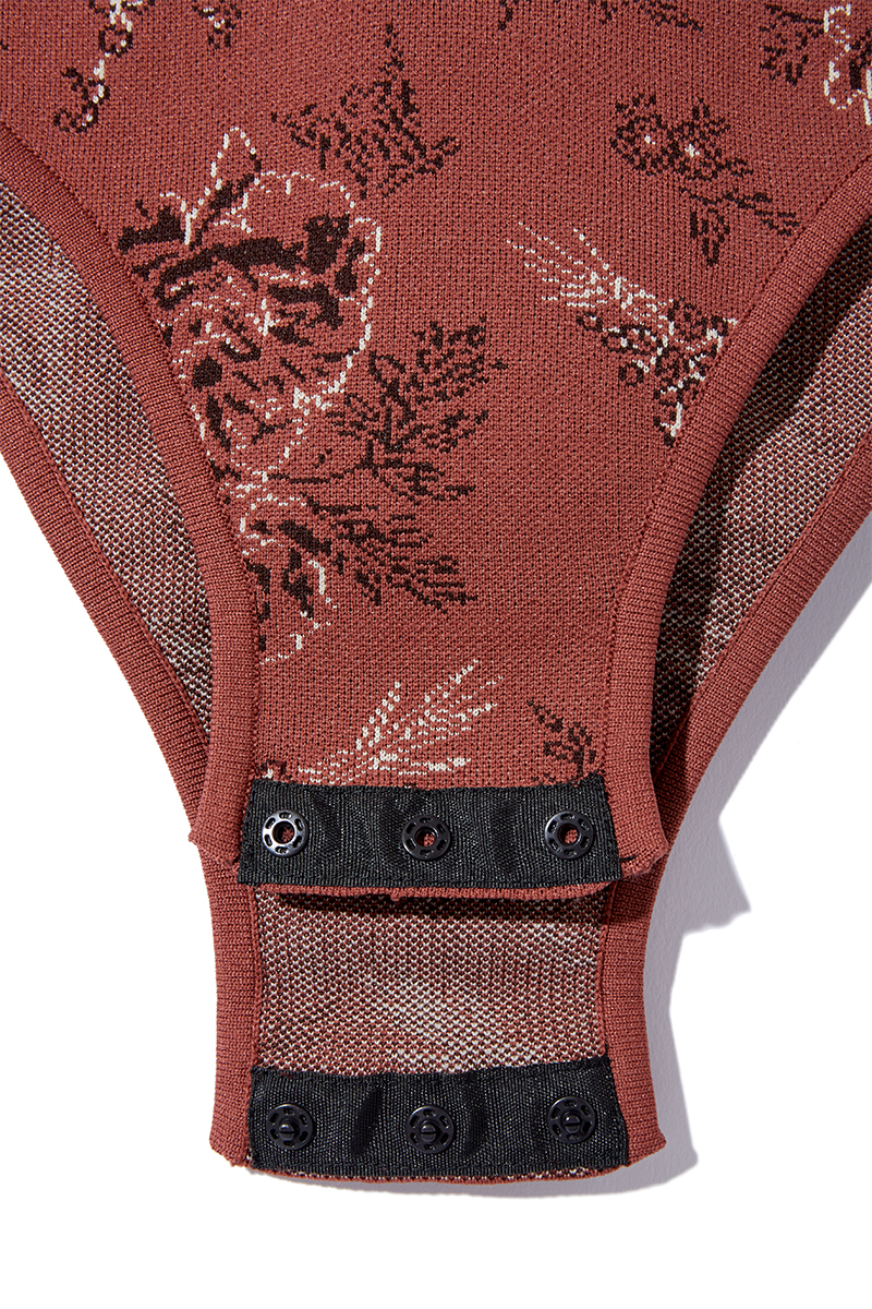Garden Knitted Body Suits 詳細画像 Red 6