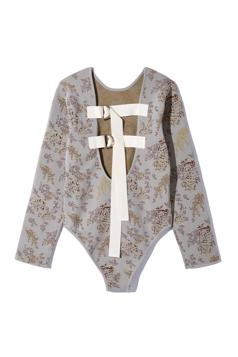 Garden Knitted Body Suits 詳細画像 Blue 3
