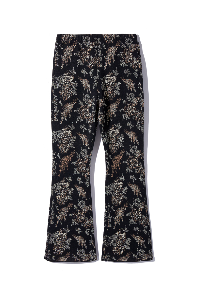 Garden Knitted Trousers 詳細画像 Black 2