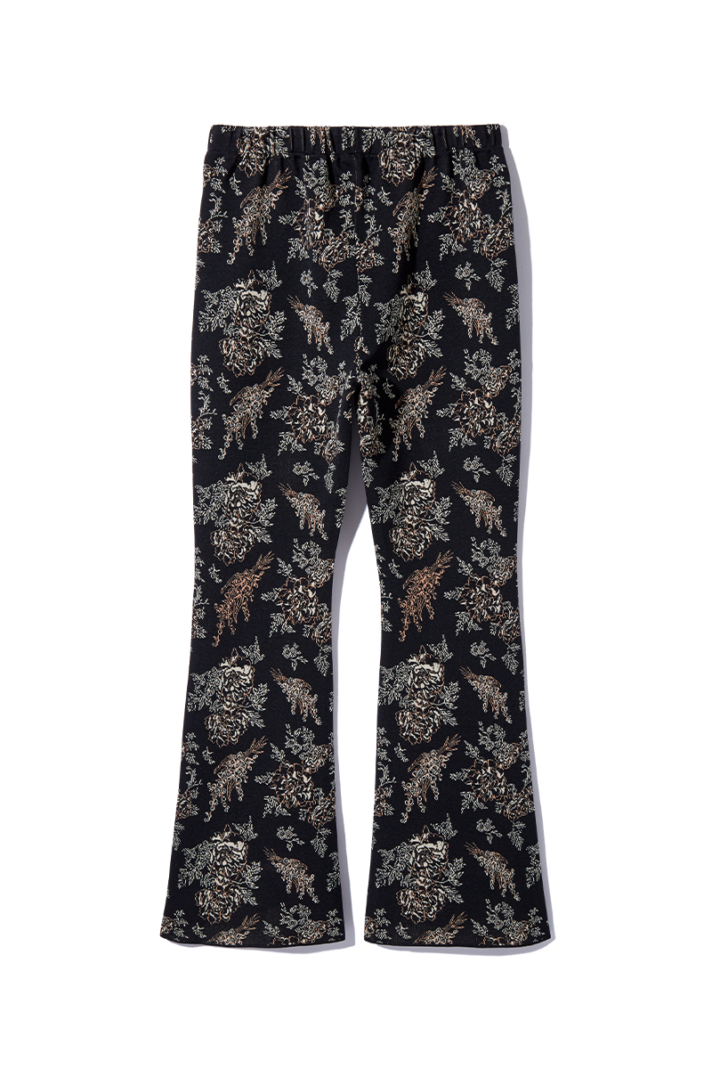 Garden Knitted Trousers 詳細画像 Black 3