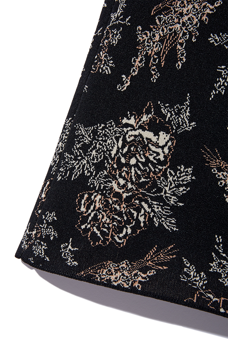 Garden Knitted Trousers 詳細画像 Black 4