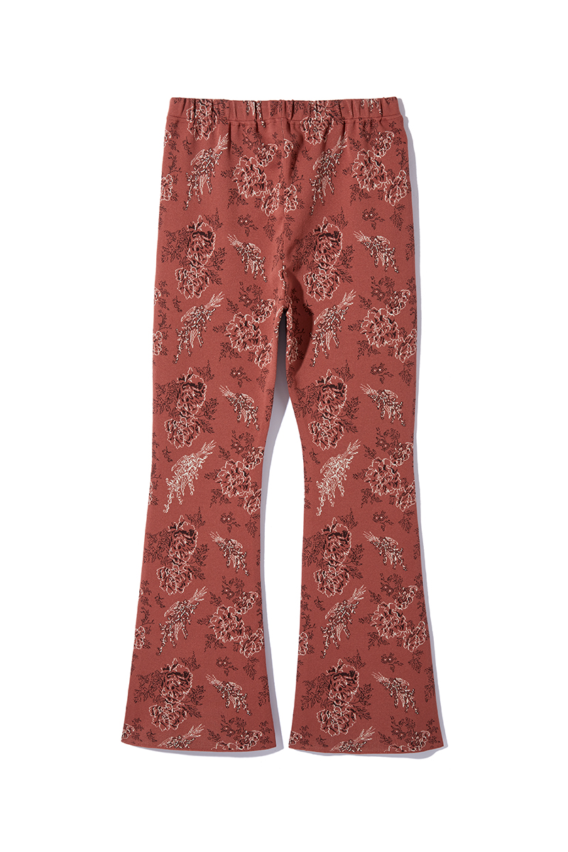 Garden Knitted Trousers 詳細画像 Red 3