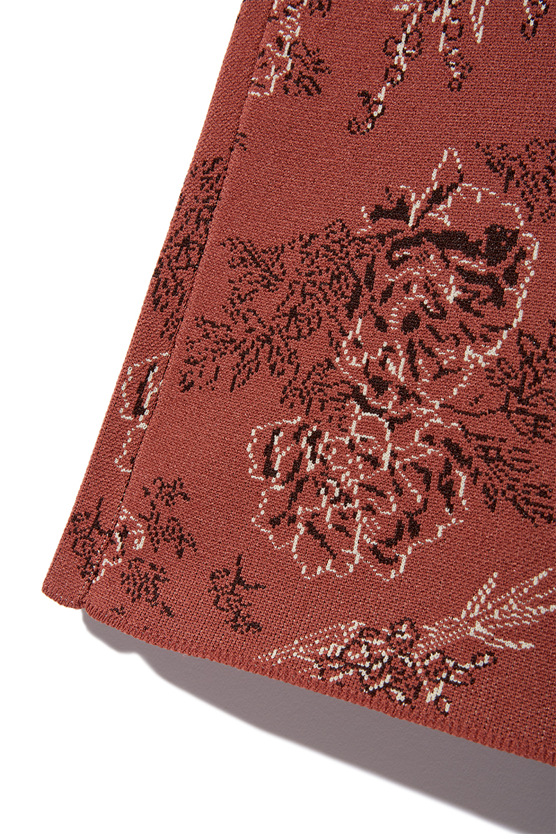 Garden Knitted Trousers 詳細画像 Red 4