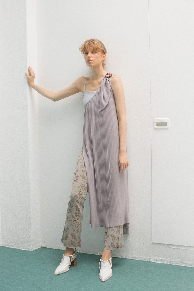 Garden Knitted Trousers 詳細画像 Blue 2