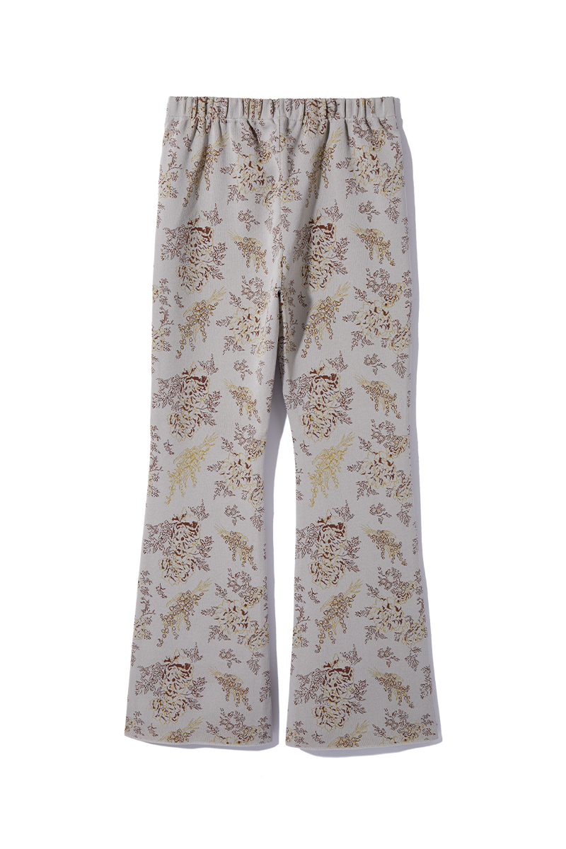 Garden Knitted Trousers 詳細画像 Blue 4
