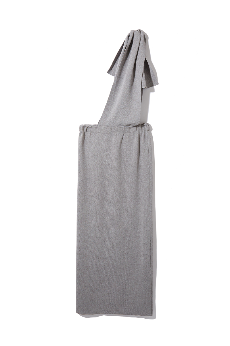 Tie Knit Dress & Skirt 詳細画像 Gray 4