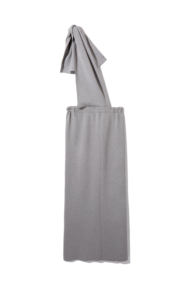 Tie Knit Dress & Skirt 詳細画像 Gray 5