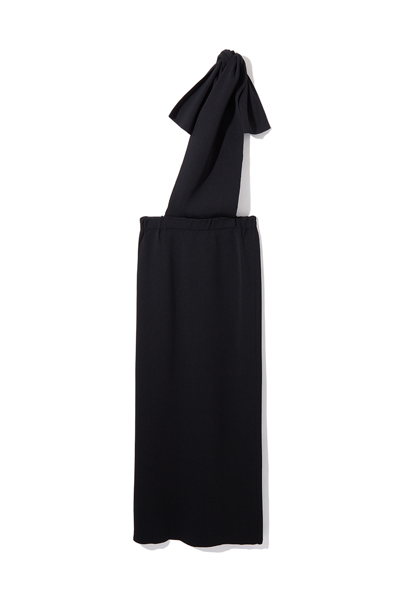 Tie Knit Dress & Skirt 詳細画像 Black 2