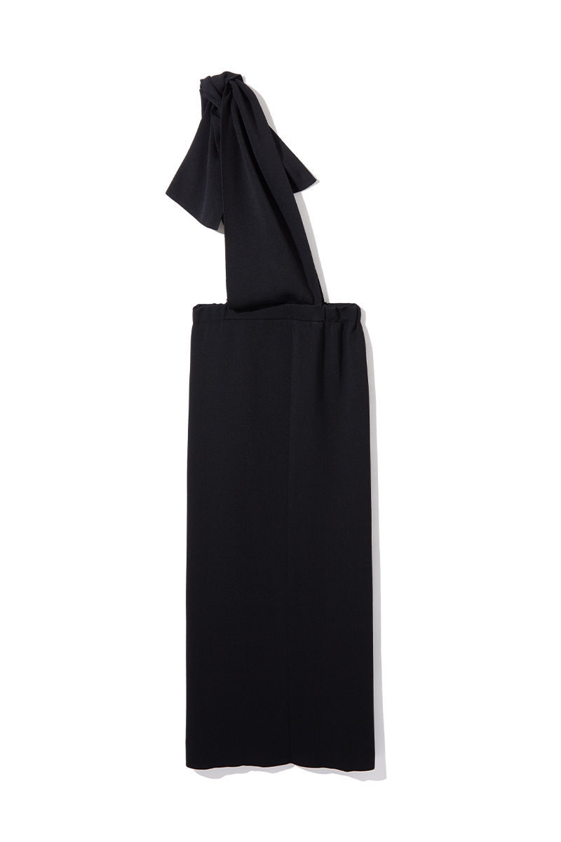 Tie Knit Dress & Skirt 詳細画像 Black 3