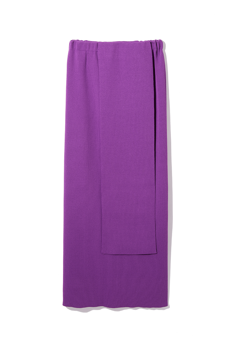 Tie Knit Dress & Skirt 詳細画像 Purple 7