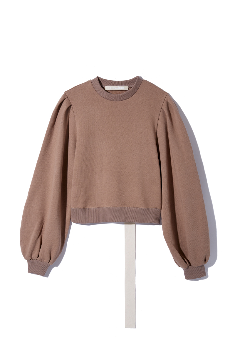 Beltted Sweat Top 詳細画像 Beige 3