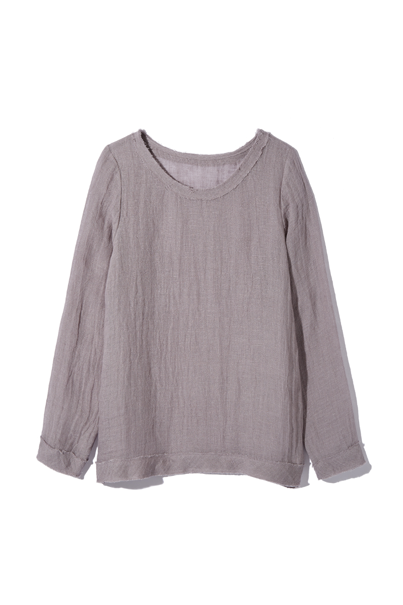 Sheer Linen Top