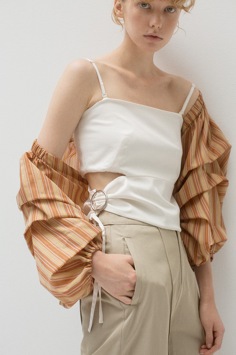 Belted Sleeve Shirts