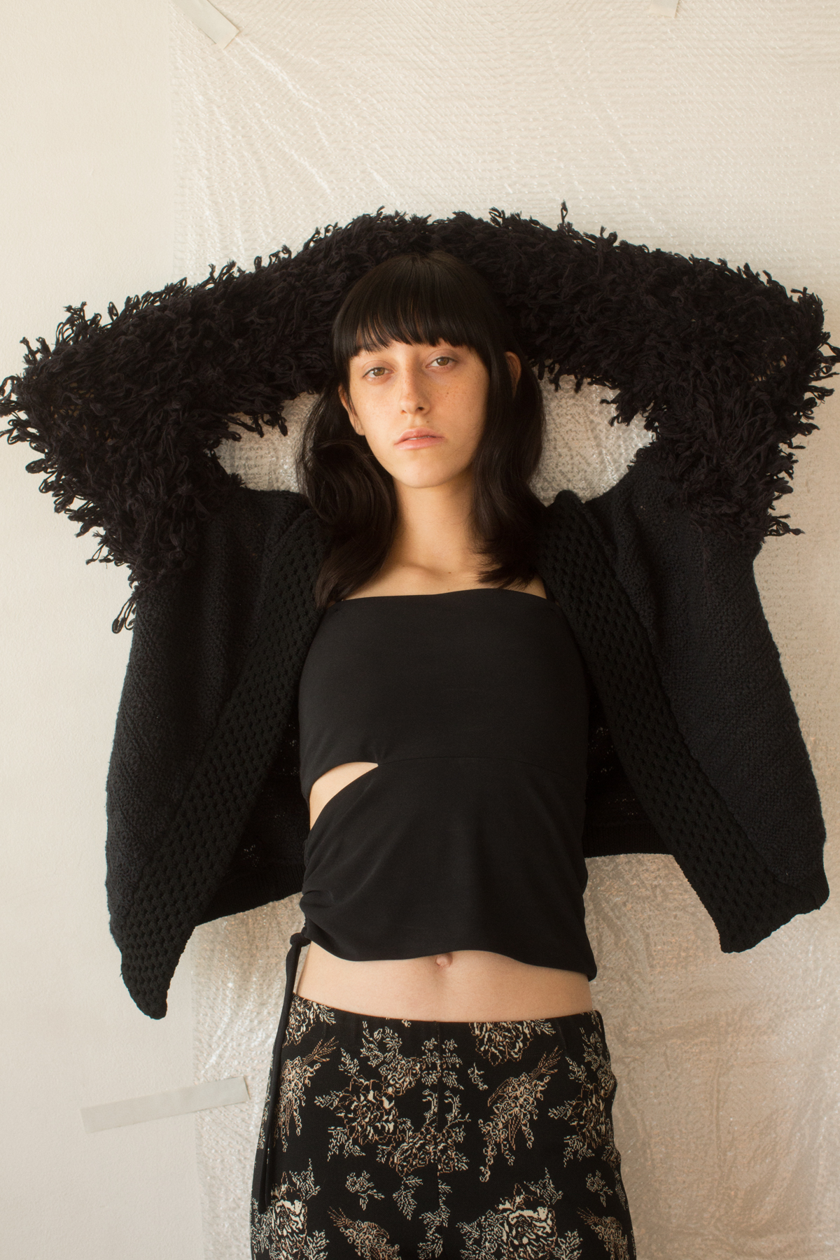 Side Slashed Inner Cami 詳細画像 Black 3