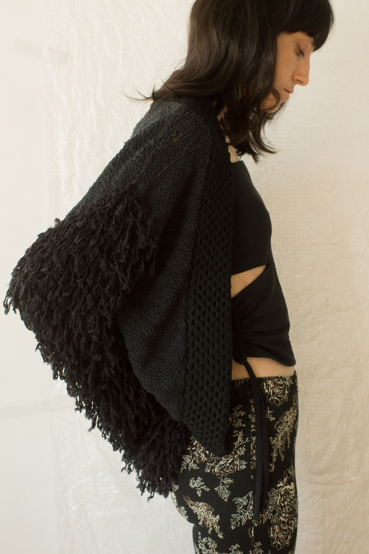 Side Slashed Inner Cami 詳細画像 Black 4