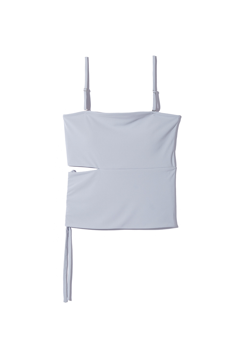 Side Slashed Inner Cami 詳細画像 Gray 3