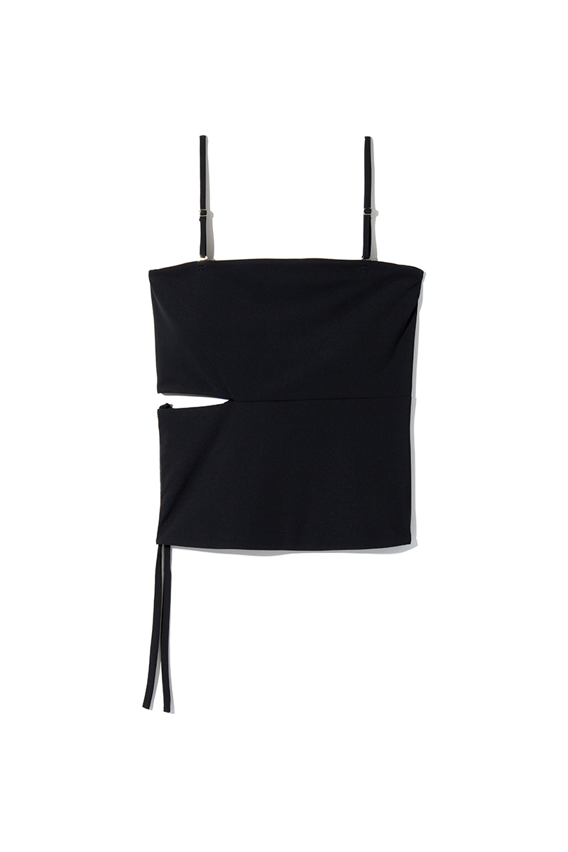 Side Slashed Inner Cami 詳細画像 Black 3