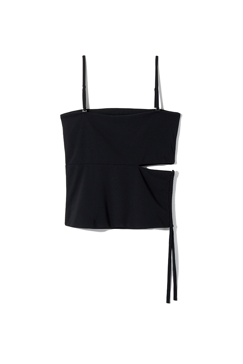 Side Slashed Inner Cami 詳細画像 Black 4