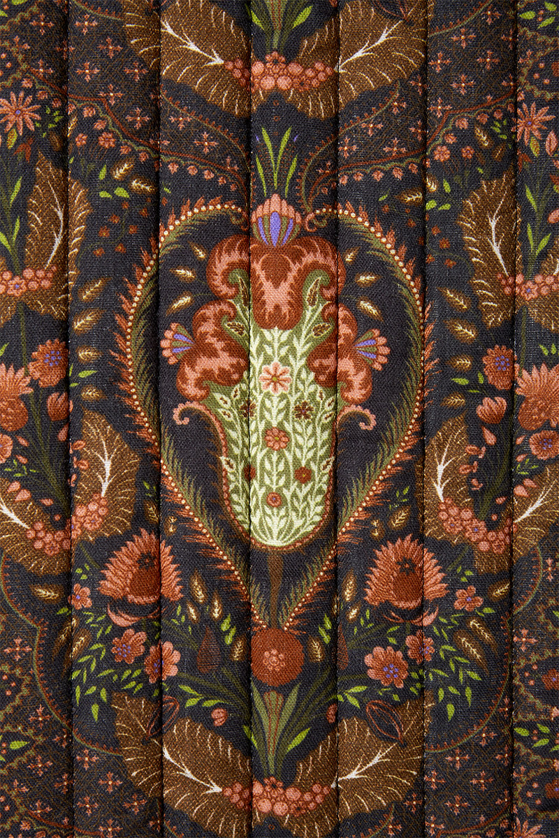 Granma Wrap Skirt 詳細画像 Brown 5