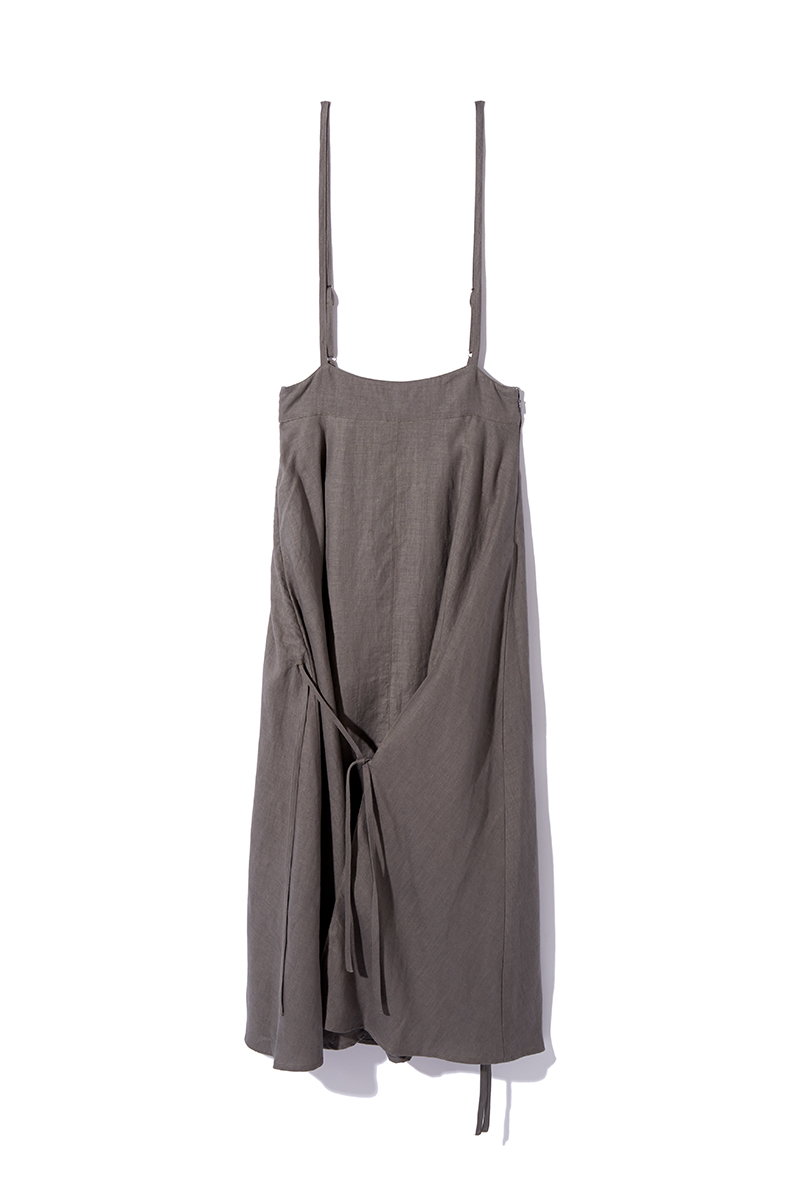 String Dungaree Skirt 詳細画像 Gray 4