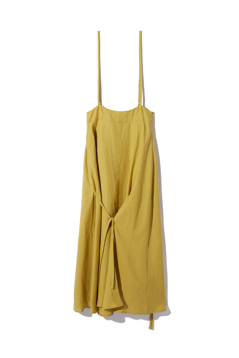 String Dungaree Skirt 詳細画像 Yellow 4