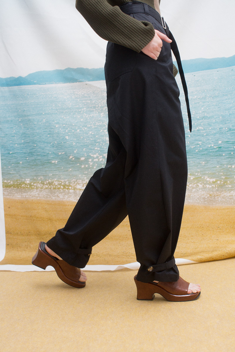 Twill Police Trousers 詳細画像 Navy 2